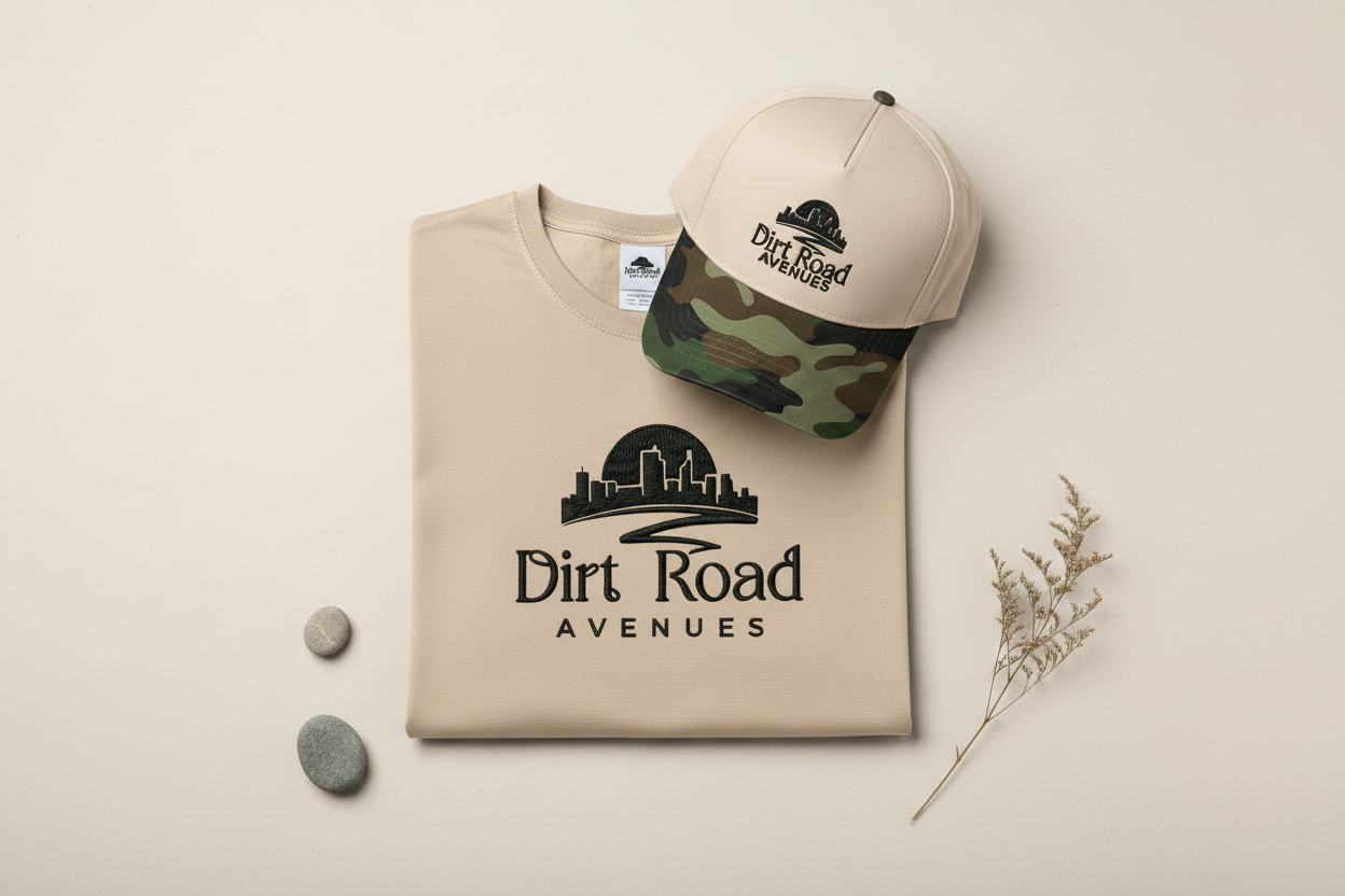 Natural Camo Cap + Sand Tee